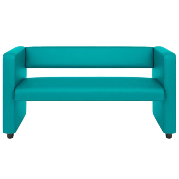 Диван Тепал, экокожа, бирюзовый - фото 2