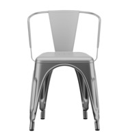 Фотография товара Кресло Tolix, серебрянный от компании ChiedoCover.