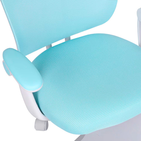 Кресло детское с подставкой для ног Scuttle, голубой - фото 9