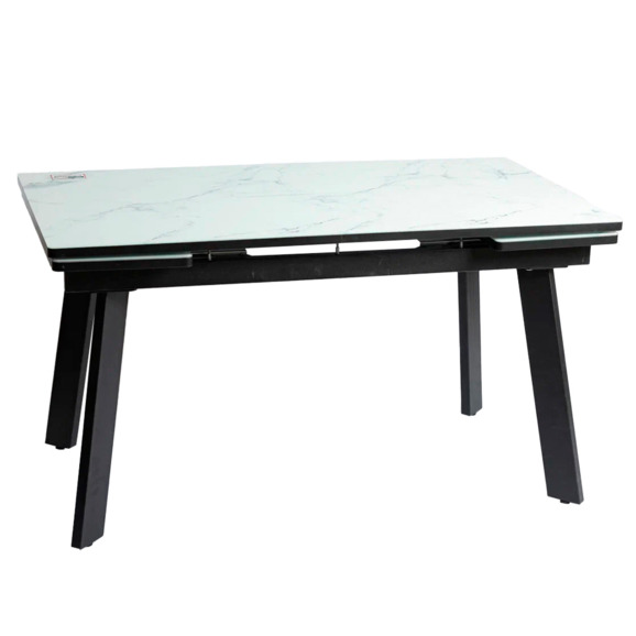 Обеденный стол Agenda, белый, черный - фото 1