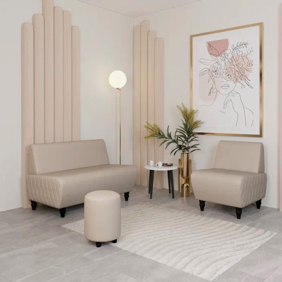 Диван Лотик, экокожа, санд Диван Лотик, экокожа, санд - фото 6