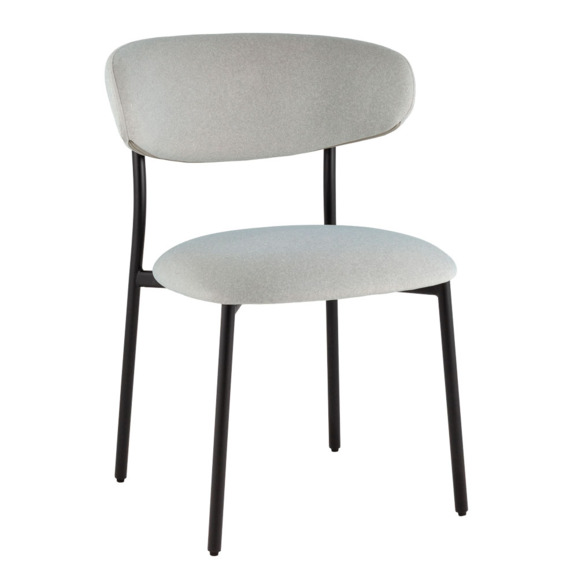 Стул обеденный Ayla, светло-серый Стул обеденный Ayla, светло-серый - фото 1