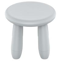 Фотография Табурет детский Vial, серый от производителя ChiedoCover, картинка продукции, реальное фото товара Настоящее фото товара Табурет детский Vial, серый, произведённого компанией ChiedoCover