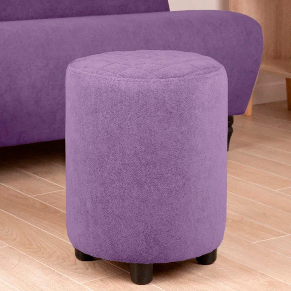 Пуф Тепал, велюр, фиолетовый Пуф Тепал, велюр, фиолетовый - фото 4