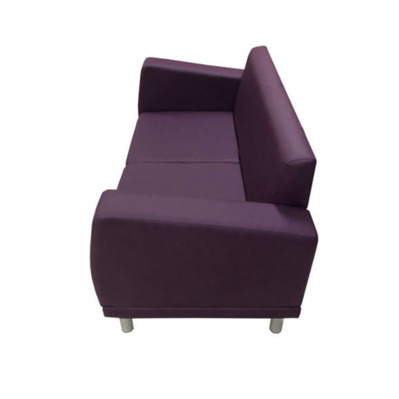 Диван Таура Люкс двухместный, фиолетовый Диван Таура Люкс двухместный, фиолетовый - фото 4