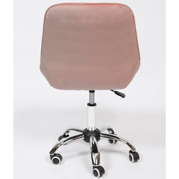 Стул Мускус, хром, розовый, велюр - фото 5