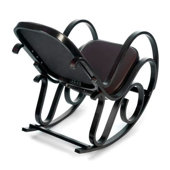 Кресло-качалка, черный - фото 3