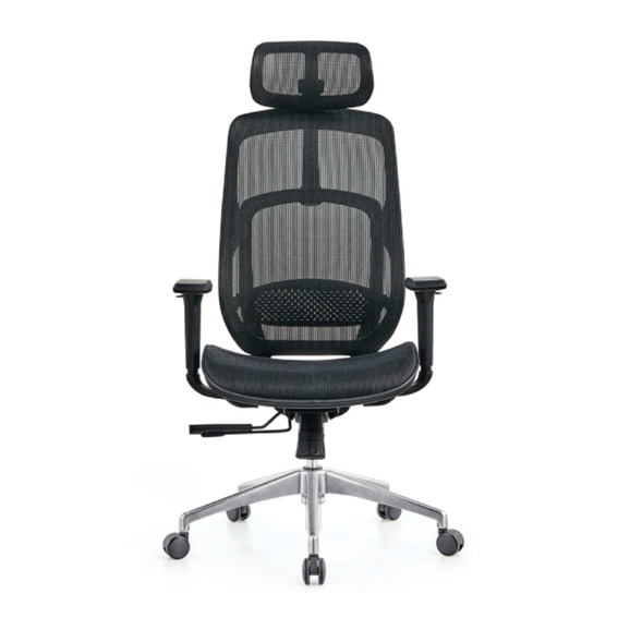 Офисное поворотное кресло Sparx fx-16 ghost plus black / black - фото 5