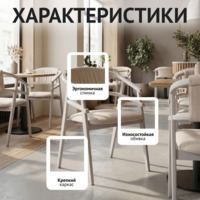 Фотография товара Стул Надин с мягкой спинкой от компании ChiedoCover.