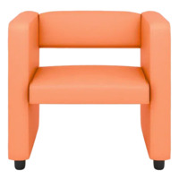 Фотография Кресло Тепал, экокожа, оранжевый Фотография товара Кресло Тепал, экокожа, оранжевый от компании ChiedoCover.