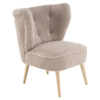 Фотография Кресло Stance, капучино от производителя ChiedoCover, картинка продукции, реальное фото товара Настоящее фото товара Кресло Stance, капучино, произведённого компанией ChiedoCover