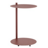 Столик журнальный Siesta, металл, бордовый Столик журнальный Siesta, металл, бордовый