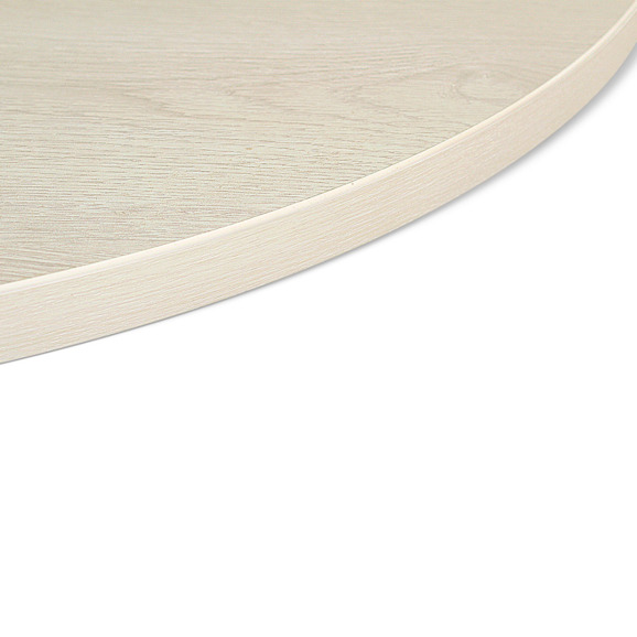 Столешница ЛДСП, круглая, дуб беленый - фото 4