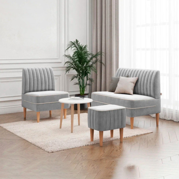 Пуф Ноотропик, светло-серый - фото 5