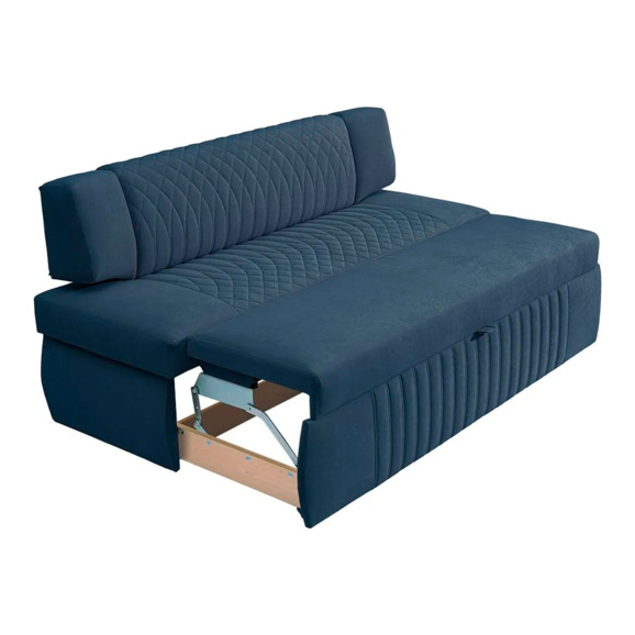 Диван для кухни Леонард 168, синий - фото 3