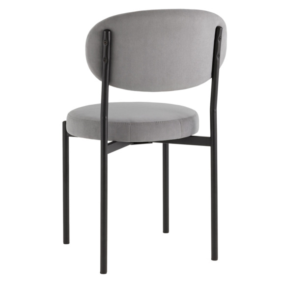 Стул Бриф NEW велюр, серый Стул Бриф NEW велюр, серый - фото 4