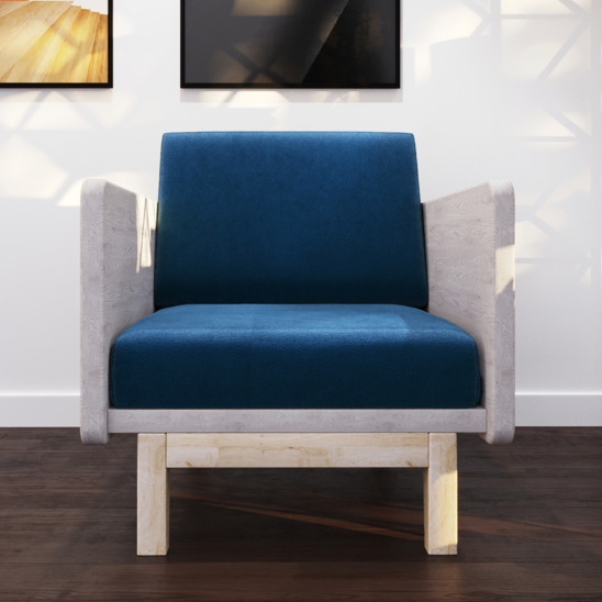 Кресло Ливан, синее - фото 5