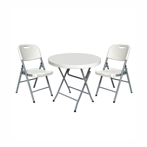 Стол складной Натали, бело-серый - фото 9