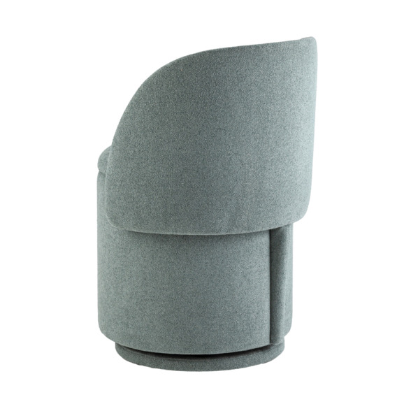 Пуф-трансформер Таунсвилл вращающийся с ящиком, букле зеленый Пуф-трансформер Таунсвилл вращающийся с ящиком, букле зеленый - фото 4