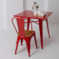 Реальное изображение товара 3 Стул Tolix Wood, красный производства ChiedoCover 