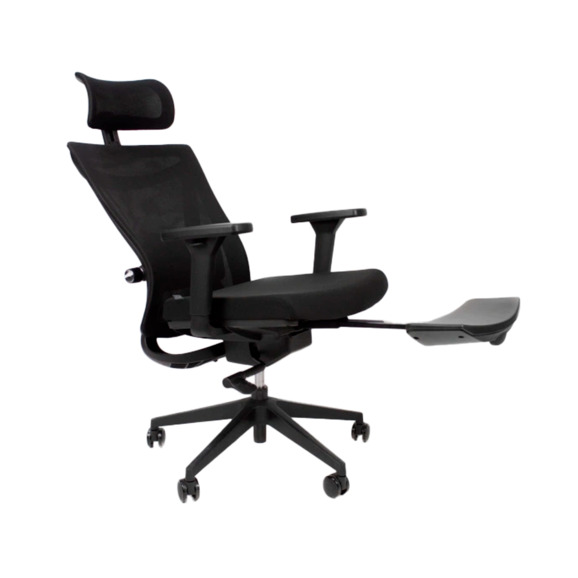 Офисное поворотное кресло Sparx fx-3 hacker black / black - фото 1