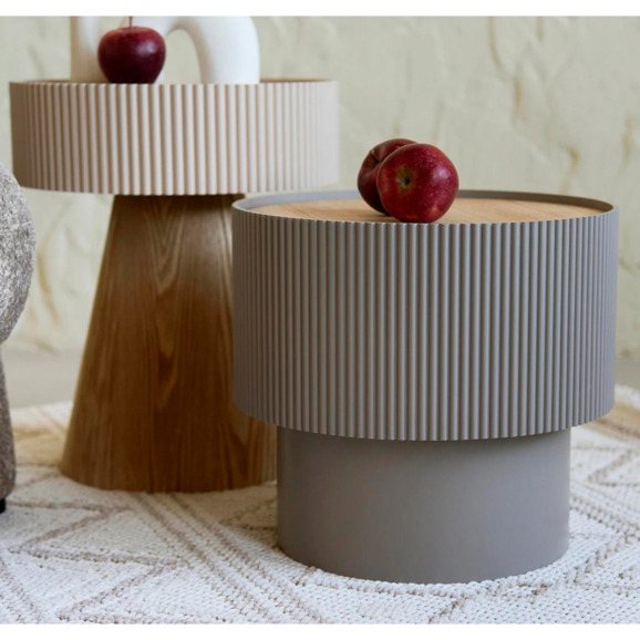 Столик журнальный Beecup, серо-бежевый - фото 9