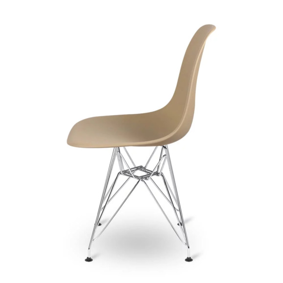 Стул Eames DSR кремовый - фото 3