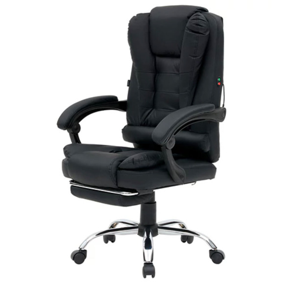 Кресло офисное с функцией вибромассажа Datum, черный Кресло офисное с функцией вибромассажа Datum, черный - фото 3