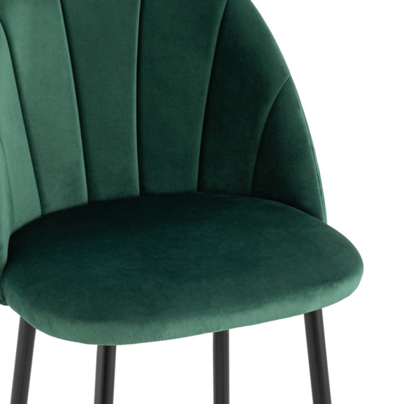 Стул полубарный Логан SN, велюр, зелёный Стул полубарный Логан SN, велюр, зелёный - фото 7