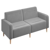 Фотография Диван Папилла, велюр, 162 см, светло-серый от производителя ChiedoCover, картинка продукции, реальное фото товара Настоящее фото товара Диван Папилла, велюр, 162 см, светло-серый, произведённого компанией ChiedoCover