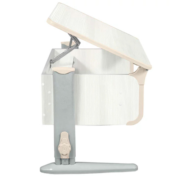 Стол-парта регулируемый Program, бежевый, белый - фото 3