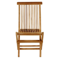 Фотография Стул складной Nairobi, бежевый Фотография товара Стул складной Nairobi, бежевый от компании ChiedoCover.