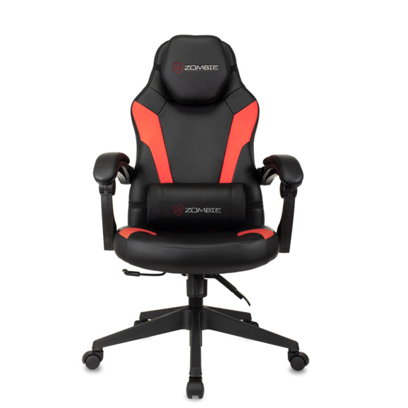 Кресло игровое Zombie Defender черный/красный Кресло игровое Zombie Defender черный/красный - фото 2