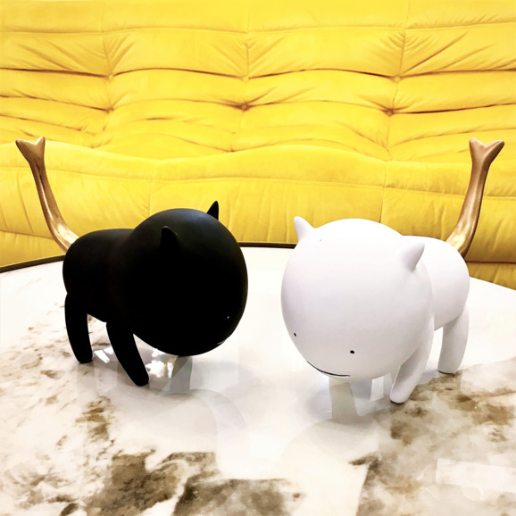 Статуэтка Simulation cat black - фото 8