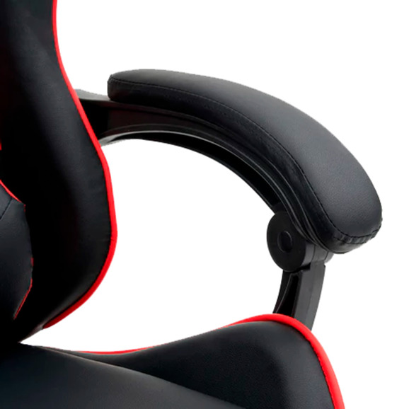 Кресло компьютерное Ether, черный, красный - фото 12