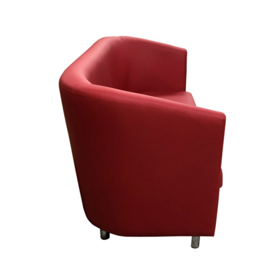 Диван Вейв двухместный, красный - фото 2