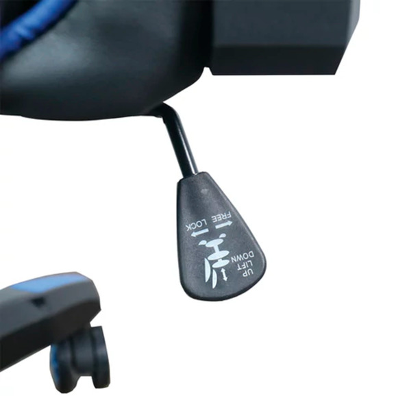 Кресло компьютерное Хаббаб, черный, синий - фото 14