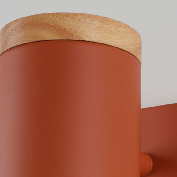 Светильник настенный Рик Ашесвуд, оранжевый - фото 7