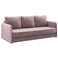 Настоящее фото товара Диван-кровать СЛИМ светло-розовый, произведённого компанией ChiedoCover