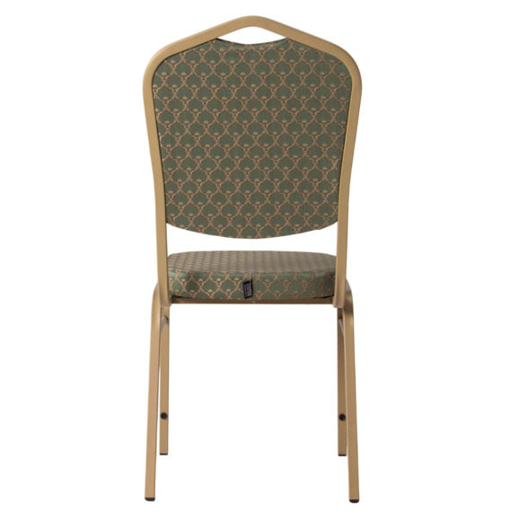 Стул Хит 20, жаккард арш салатовый 701/5, каркас золото Стул Хит 20, жаккард арш салатовый 701/5, каркас золото - фото 7