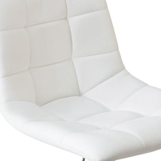 Барный стул Гардур, экокожа белый - фото 5