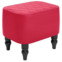 Фотография Пуф Лотик, экокожа, красный от производителя ChiedoCover, картинка продукции, реальное фото товара Настоящее фото товара Пуф Лотик, экокожа, красный, произведённого компанией ChiedoCover