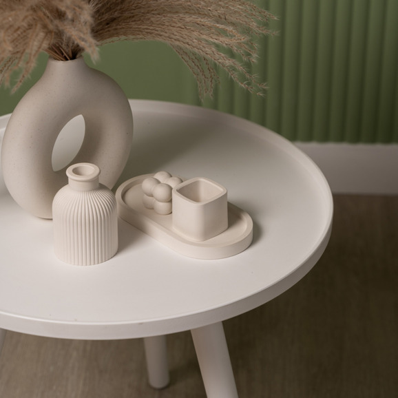 Стол журнальный Alvi, белый - фото 3