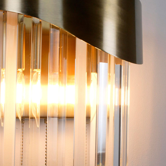 Бра Луис Вейв, золотой - фото 4