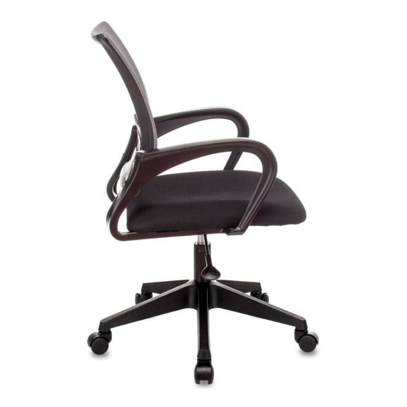 Кресло офисное TopChairs ST-Basic сетка/ткань темно-серый - фото 3