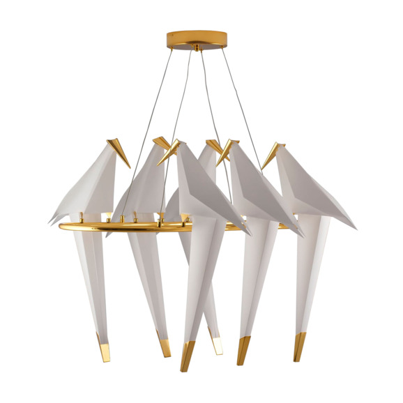 Подвесной светодиодный светильник V3073-6PL Birds 6*LED*36W - фото 1