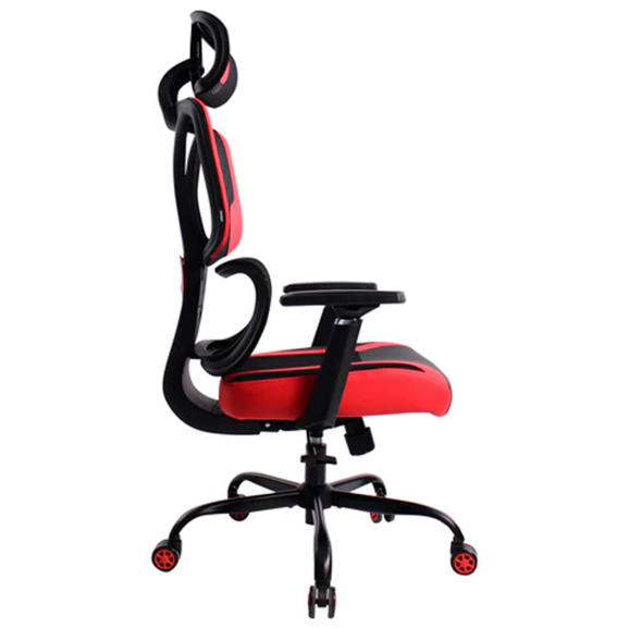 Кресло Qualm, черный, красный - фото 3