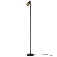 Настоящее фото товара Торшер Твирл Мелро, черный, золотой, произведённого компанией ChiedoCover