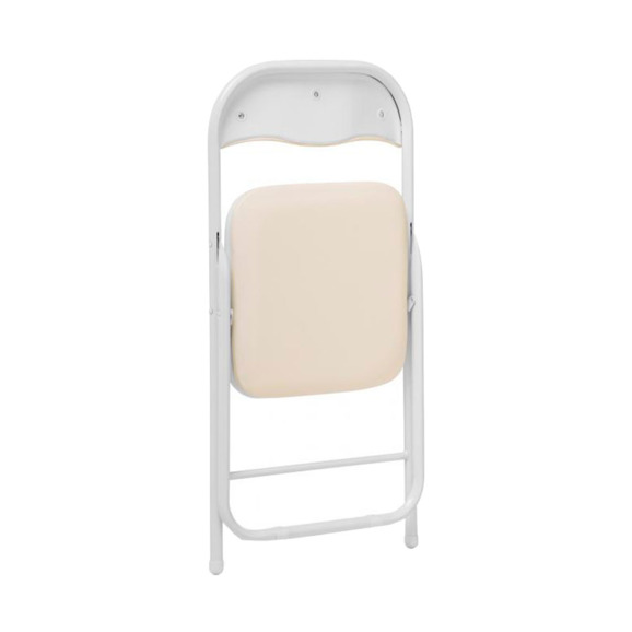 Стул на металлокаркасе Fold 1 складной beige / white Стул на металлокаркасе Fold 1 складной beige / white - фото 5
