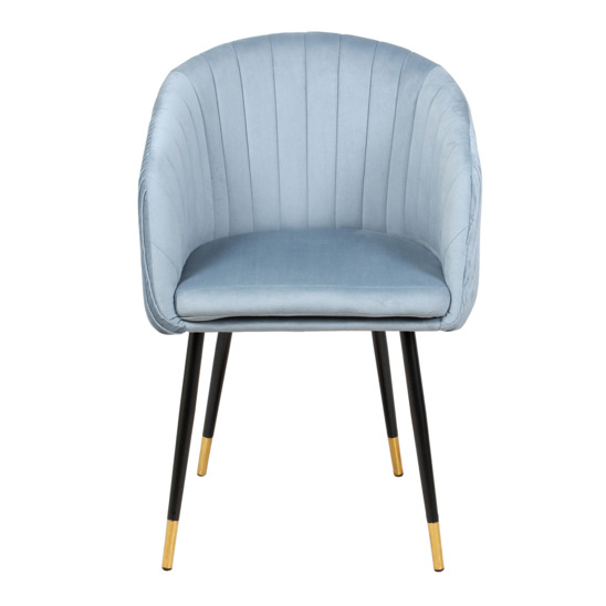 Обеденный стул Мэри, серо-голубой - фото 2